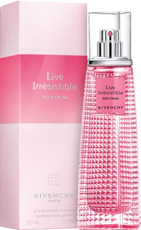 givenchy live irrésistible rosy crush eau de parfum 50ml|givenchy pink rose crush.